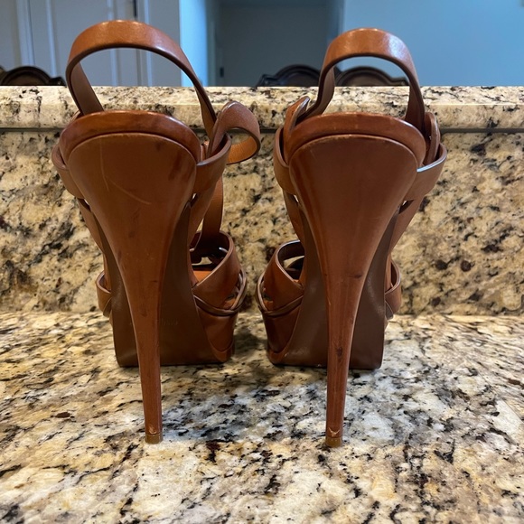 Saint Laurent Tribute Platform Sandals - Picture 5 of 8